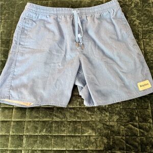 Rhythm. Light Blue Men's Board Shorts